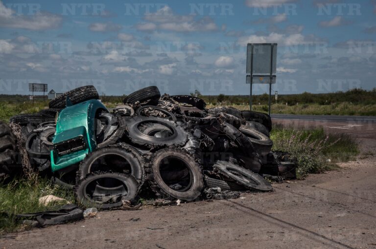 Bache tras bache, en la carretera 54