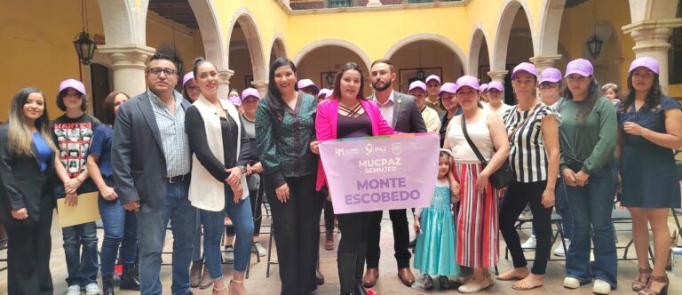 Impulsan Redes de Mujeres Constructoras de Paz en Monte Escobedo