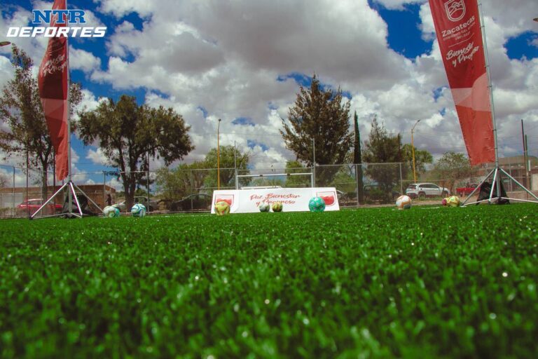 Inauguran modernización de instalaciones en Unidad Deportiva de Ojocaliente