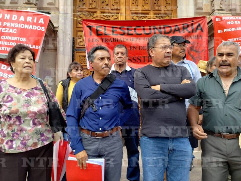 Se manifiesta Movimiento de Bases del Issstezac por propuesta de reforma