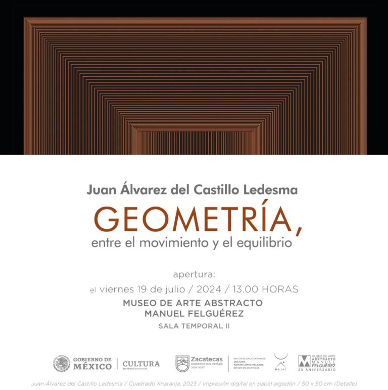 Descubre la lírica y la geometría en nuevas muestras