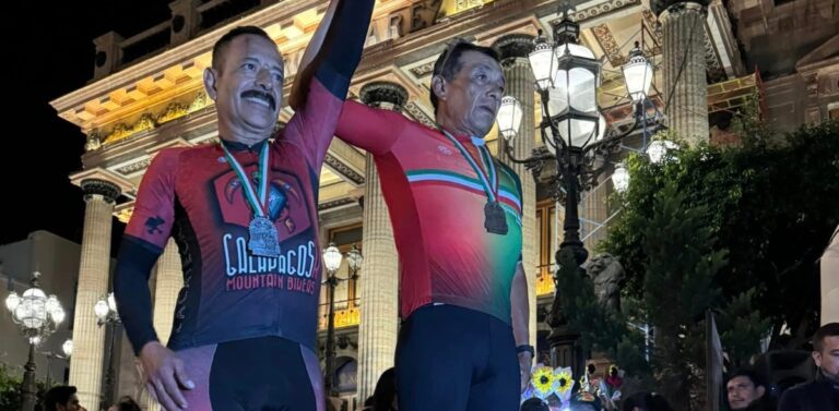 Ciclistas zacatecanos en el Campeonato Nacional 2024
