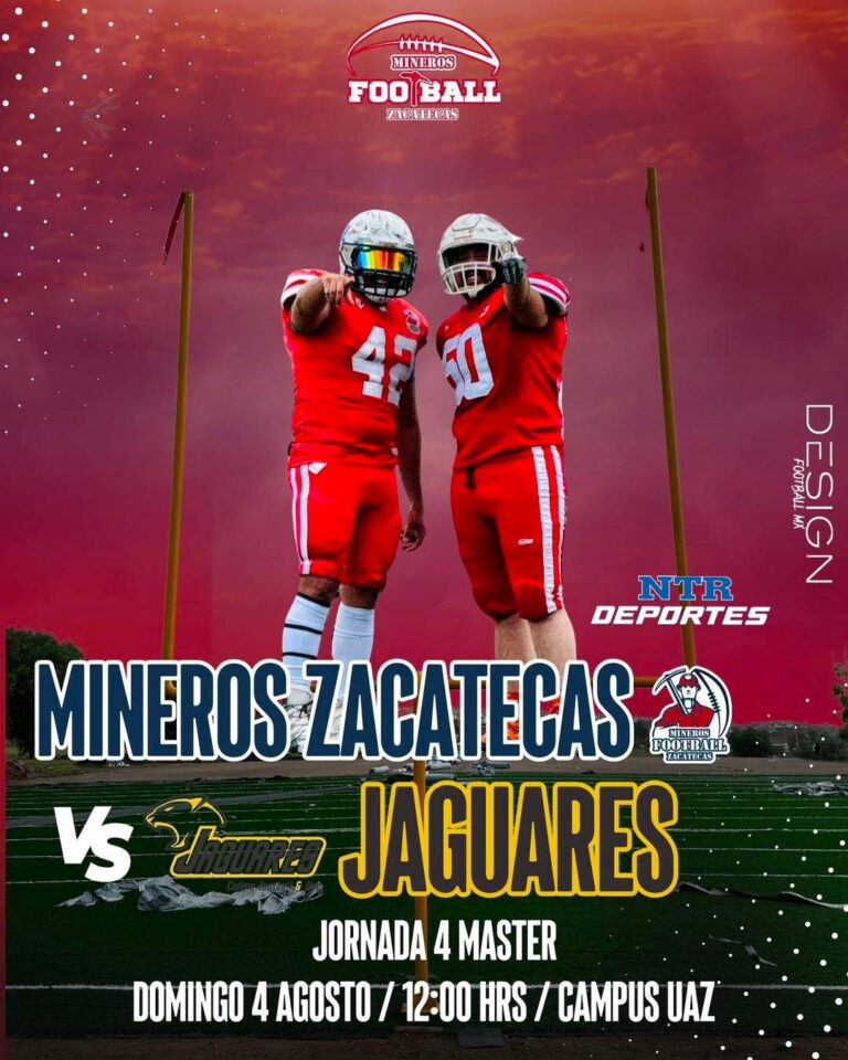 Mineros Football Zacatecas se enfrentará a Jaguares