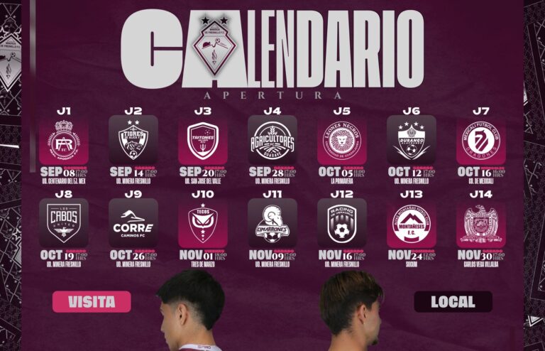 Presentan calendario para Liga Premier