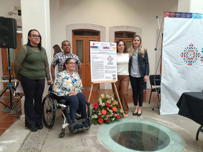 Convocan al premio estatal a la Inclusión