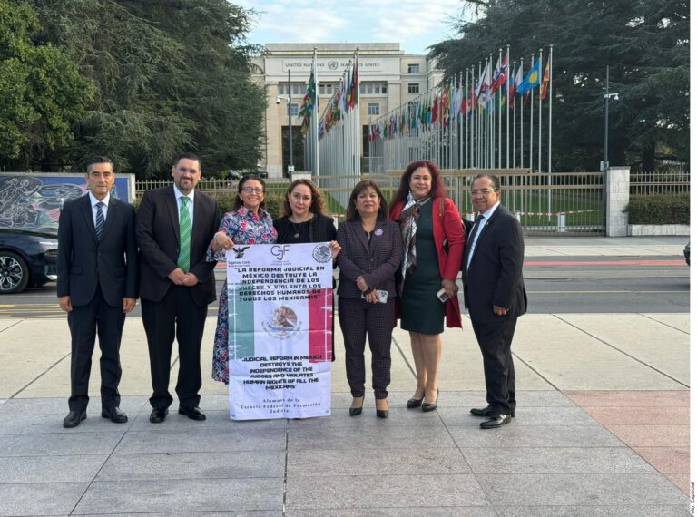 Denuncian Juzgadores en ONU reforma para ‘concentrar poder’