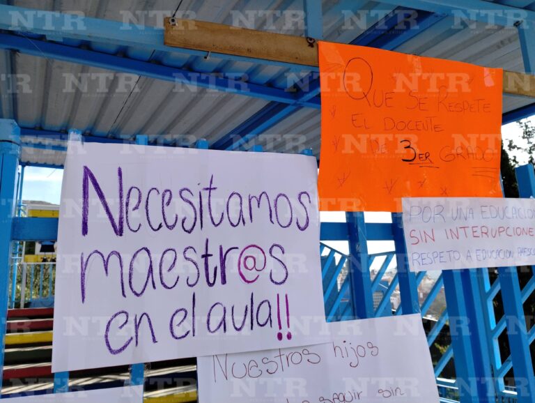 Protestan en kínder, carecen de maestro