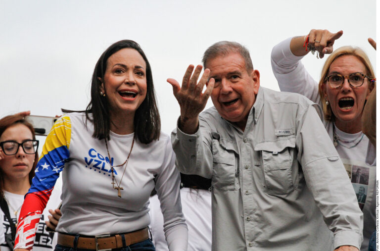 Llama González a los venezolanos a luchar por la democracia