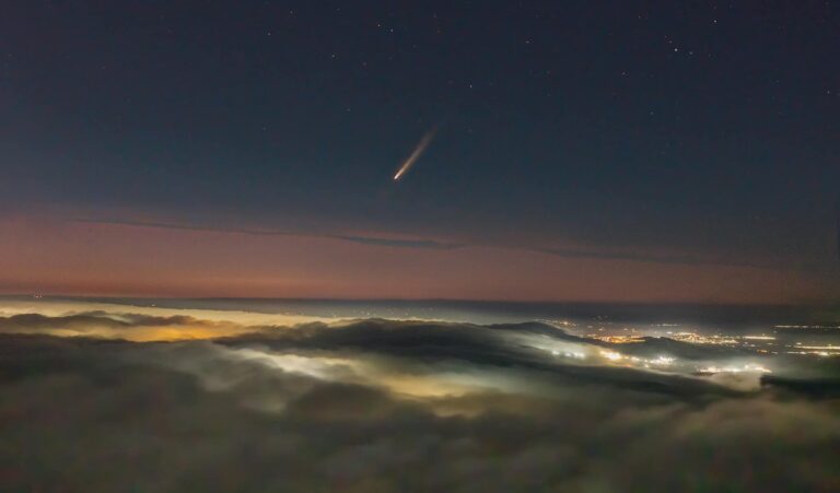 ¡Llega el Cometa del Siglo al estado!