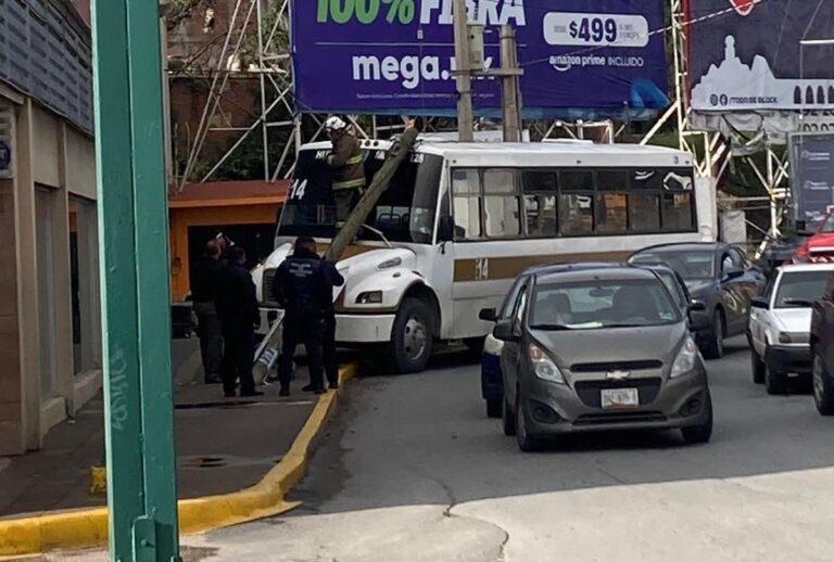 Mañana accidentada en la zona conurbada