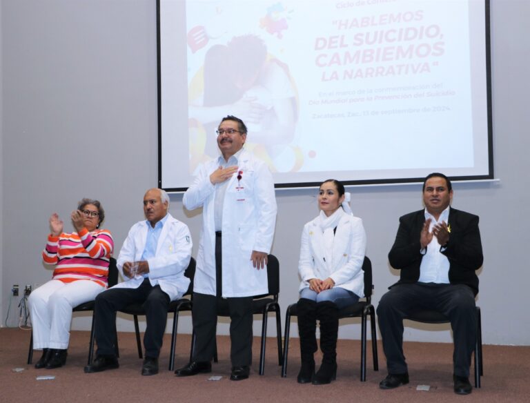 Realiza SSZ conferencias sobre prevención del suicidio