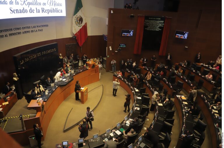Aprueba Senado convocatoria para elección en PJ