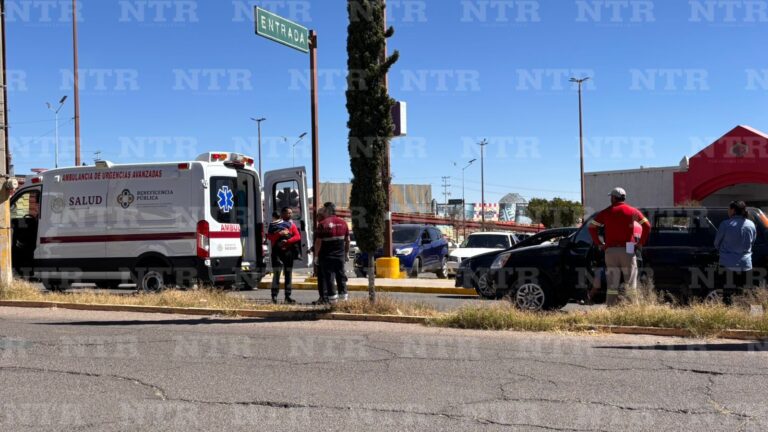Chocan por alcance en Fresnillo