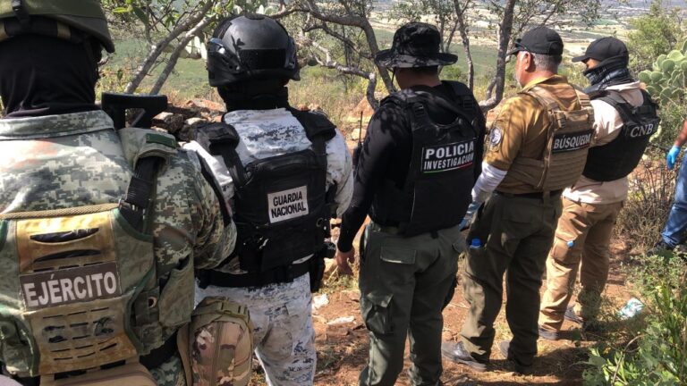 Localizan restos óseos en Tepetongo