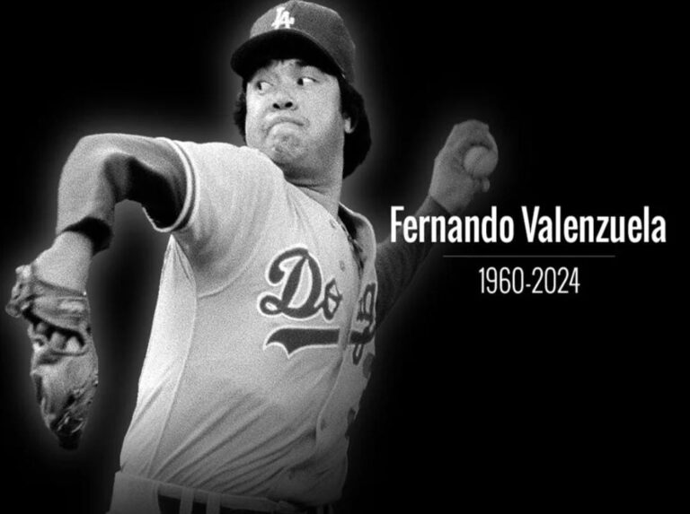 Murió Fernando Valenzuela, estrella mexicana de los Dodgers
