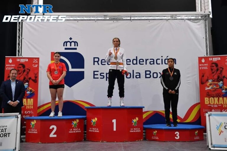 Nancy Acosta se pinta de bronce
