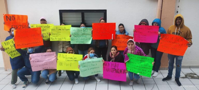 Protestan contra cambios a delegaciones