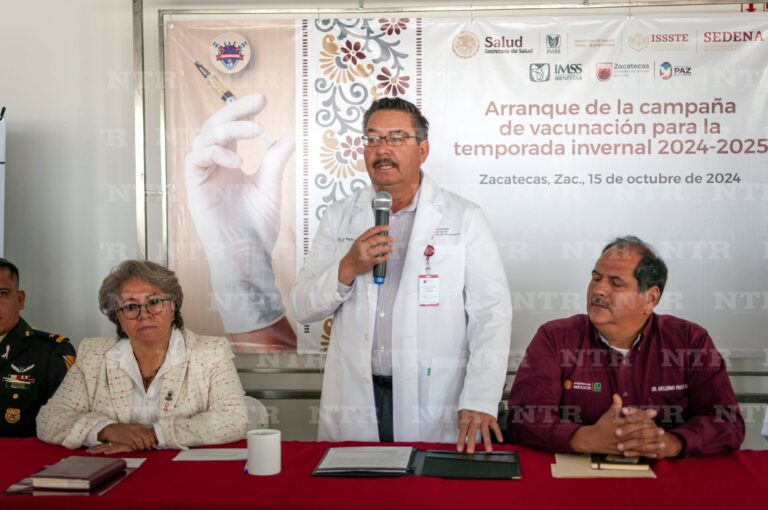 Arranca campaña de vacunación invernal