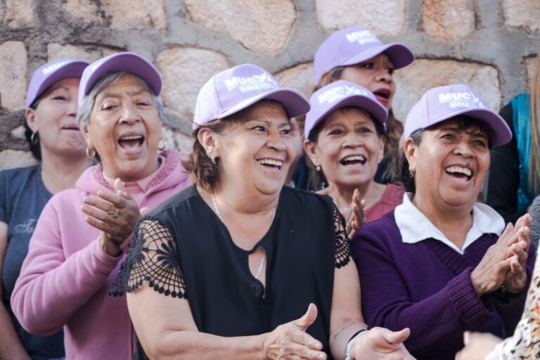 Toman protesta a las redes de Mujeres Constructoras de Paz