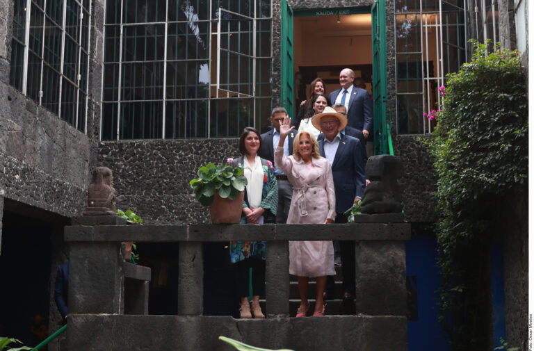 Visita Jill Biden Museo Frida Kahlo