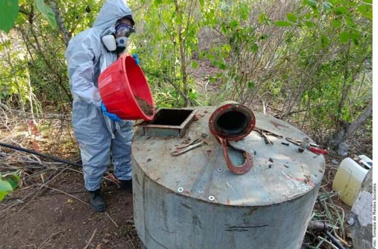 Cae mexicano que instalaba narcolaboratorio en Guatemala