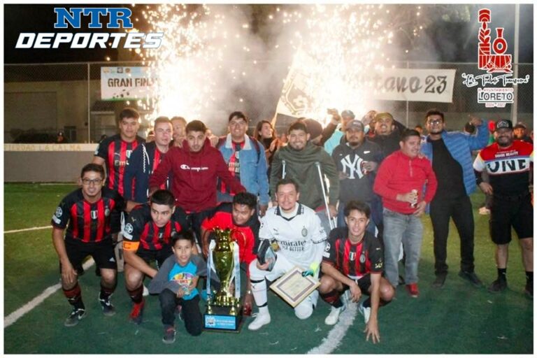 Culminan torneos de la liga de futbol rápido en Loreto