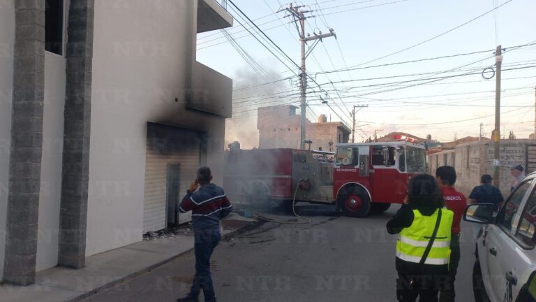 Se incendia taller de costura en El Jaralillo