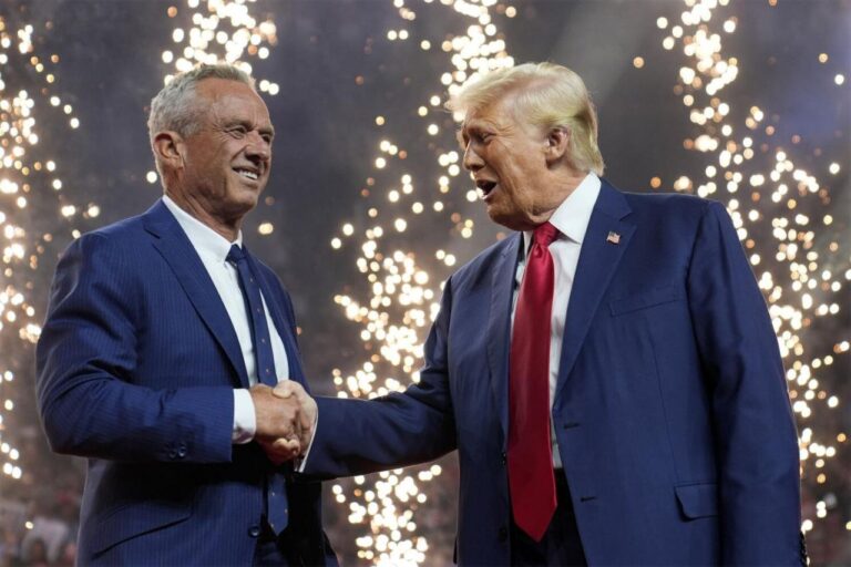 Nombra Trump a Robert F. Kennedy Jr. secretario de Salud