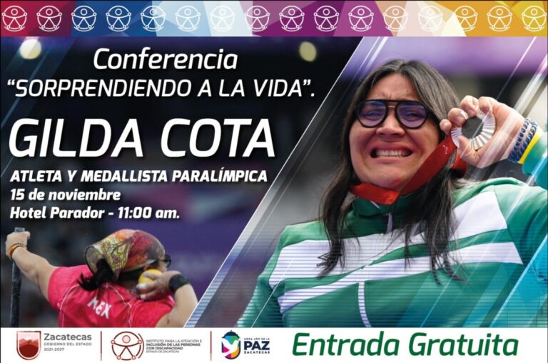 Ofrecerá Gilda Cota conferencia «Sorprendiendo a la Vida»