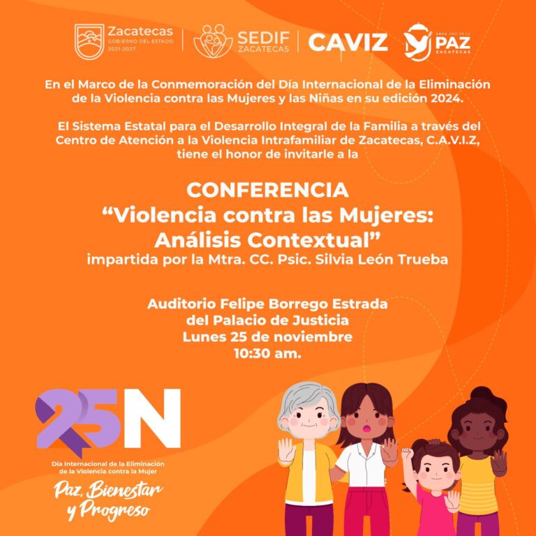 Ofrecerán conferencia Violencia contra las Mujeres, Análisis Contextual