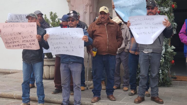Anuncian protesta productores de frijol; exigen abrir centros de acopio