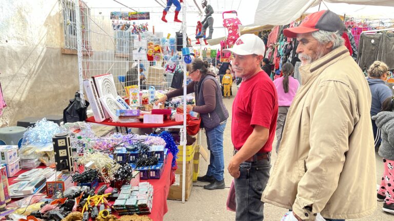 Reportan bajas ventas en el Tianguis Navideño