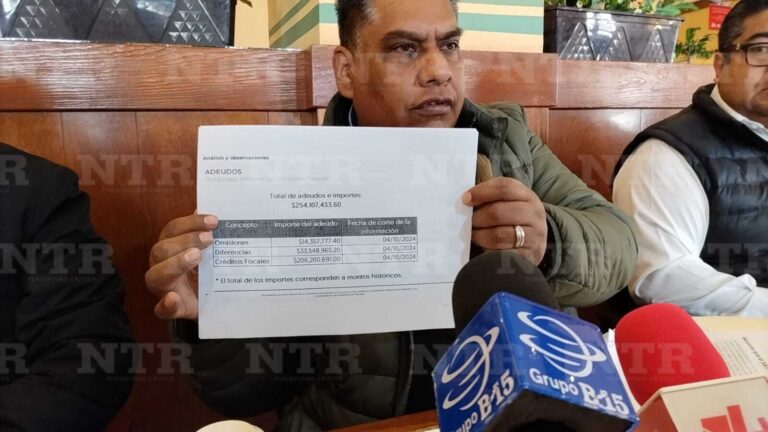 Pide alcalde de Sombrerete ayuda por deuda y prepara denuncia