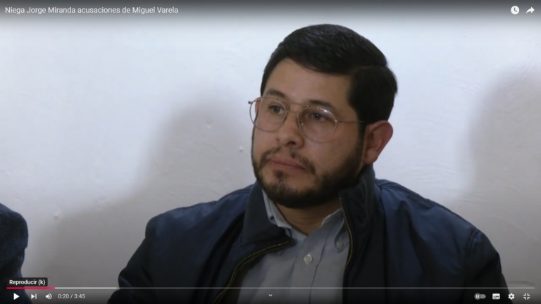 Anuncia Miranda acciones legales contra Miguel Varela