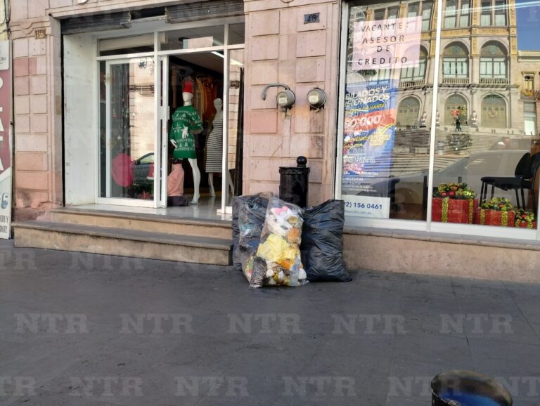 Falla recolección de basura en la capital