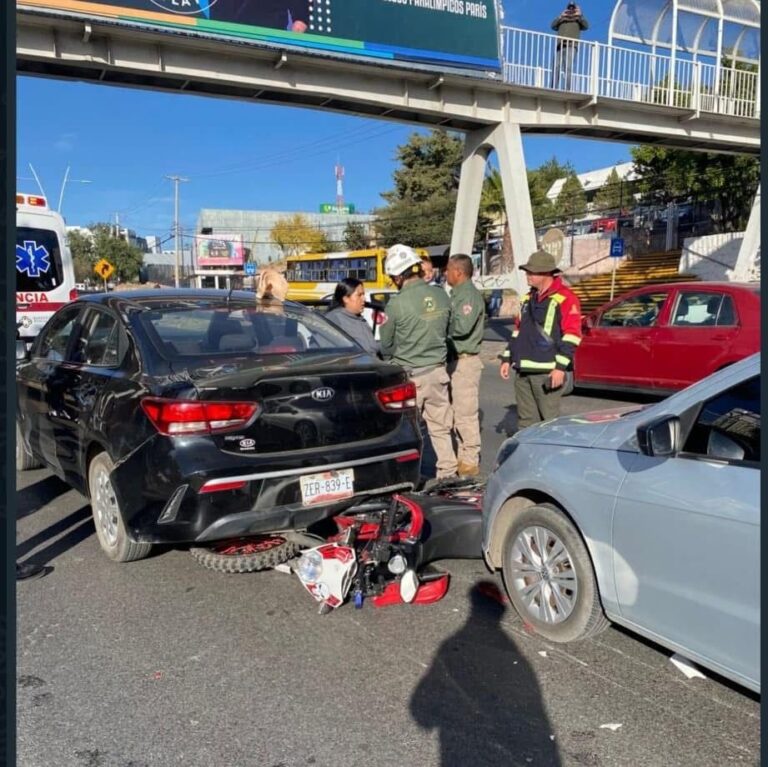 Se registran dos accidentes en la zona conurbada