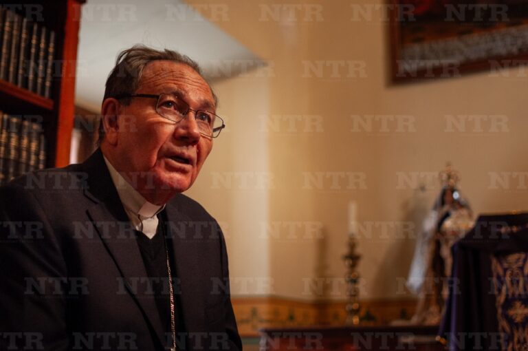 Destaca Obispo disposición de Sheinbuam con la Iglesia
