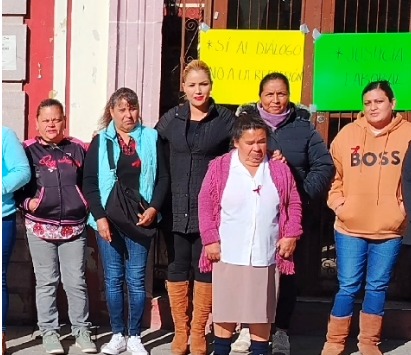 Trabajadores de Ojocaliente buscan diálogo con Reyes Mugüerza