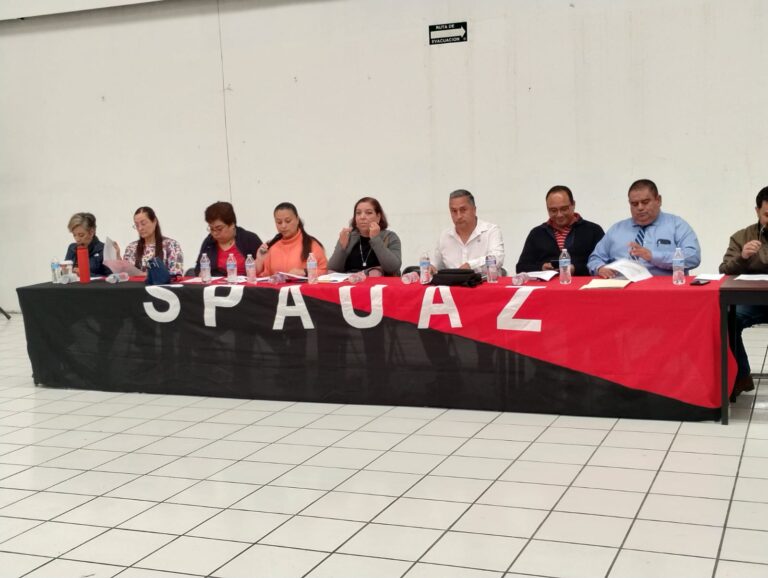 Planea SPAUAZ reunión con el comité de huelga