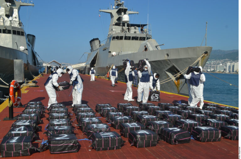 Presume Semar decomiso de 45 tons. de droga