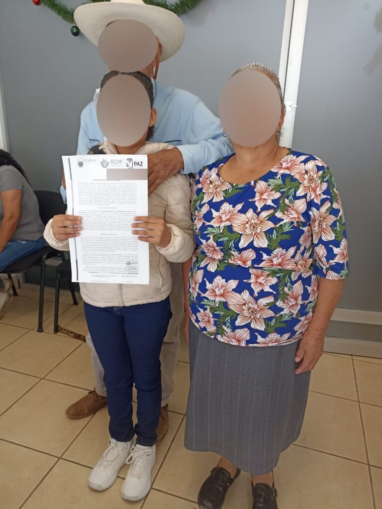 Reintegran a seis infantes de casa cuna con sus familias biológicas