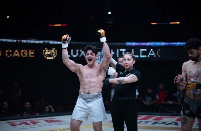 Kevin Arreola gana en la LUX