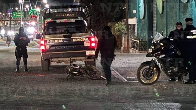 Embiste conductor a motociclista