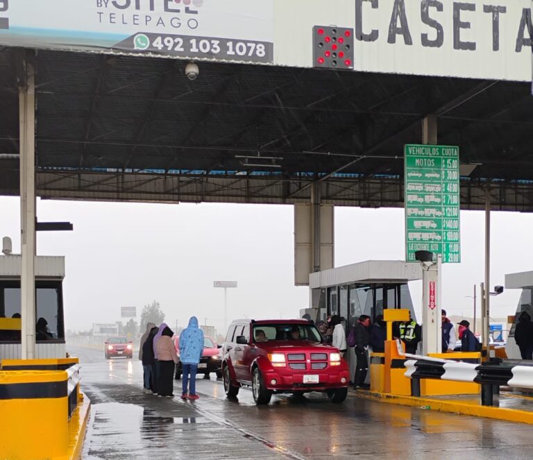 Se deslinda la SEZ de toma de casetas