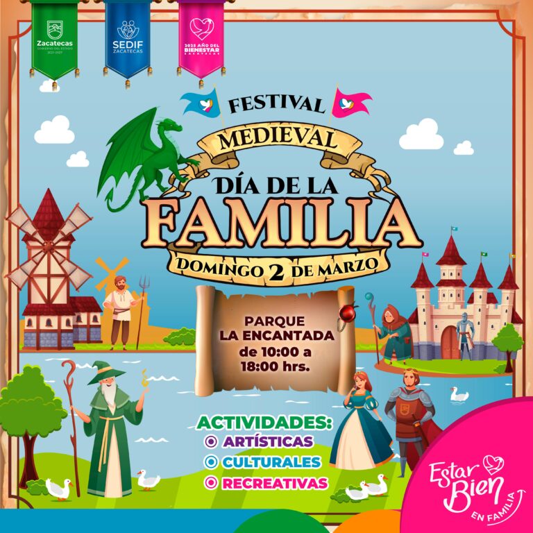Prepara SEDIF Festival Medieval para el Día de la Familia