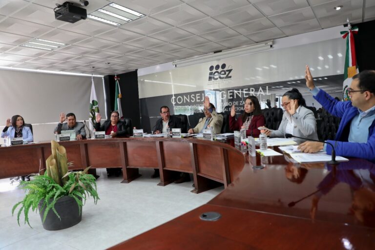 Aprueba IEEZ presupuesto para elección extraordinaria 2025