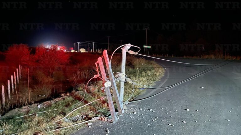 Accidente deja sin agua a 18 colonias