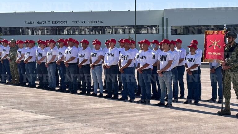 Inician su servicio militar Clase 2006 y remisos en Fresnillo y Guadalupe