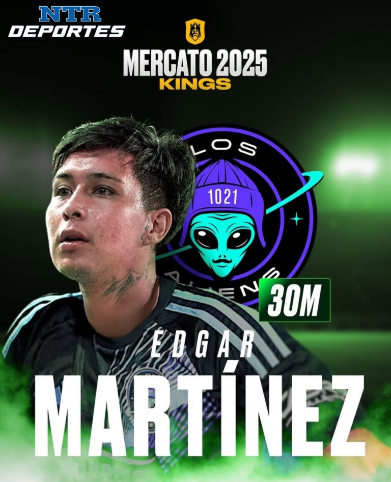 Edgar Martínez llega a Los Aliens FC