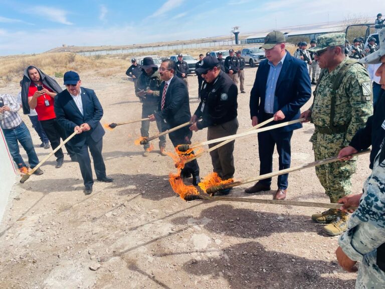 Incinera fiscalía más de 15 kg de marihuana